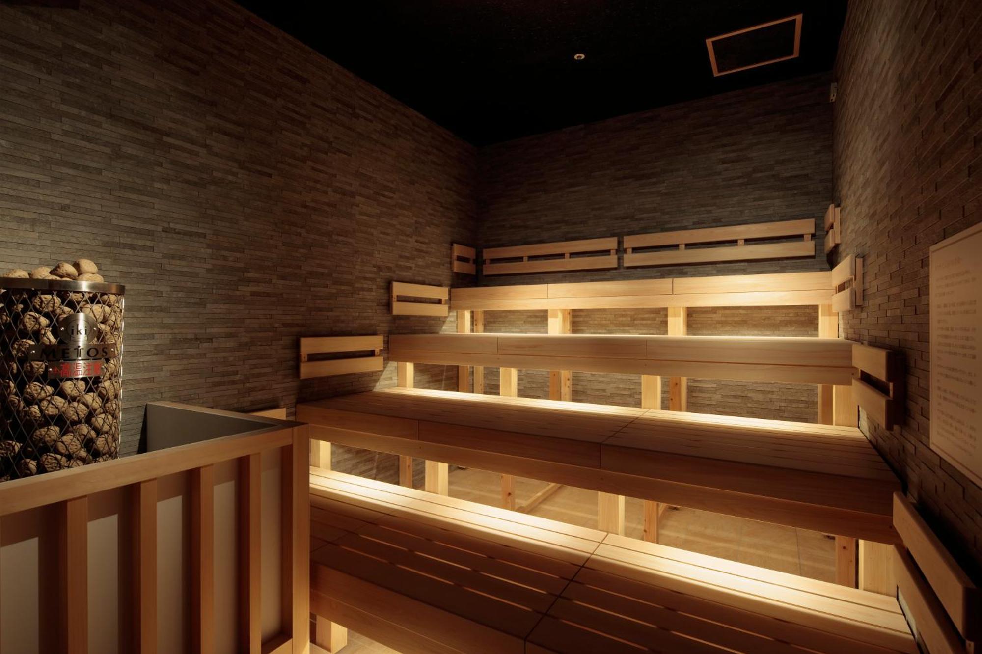Candeo Hotels Osaka The Tower Екстер'єр фото The interior of the sauna